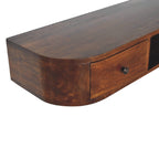 Lunar 2 Drawer Wall-Mounted Console