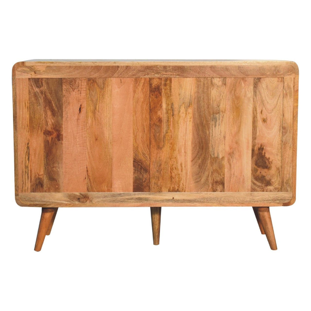 Large Curved Oak-ish Chest