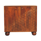 Chestnut Dice Cabinet
