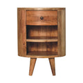 Cortez Oak-Tone Bedside