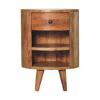 Cortez Oak-Tone Bedside