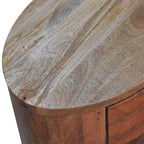 Cortez Oak-Tone Bedside
