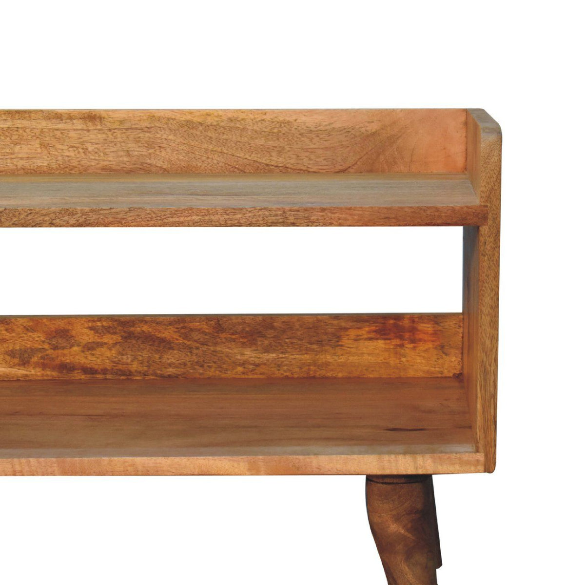 Oak-ish Nordic Storage Bench