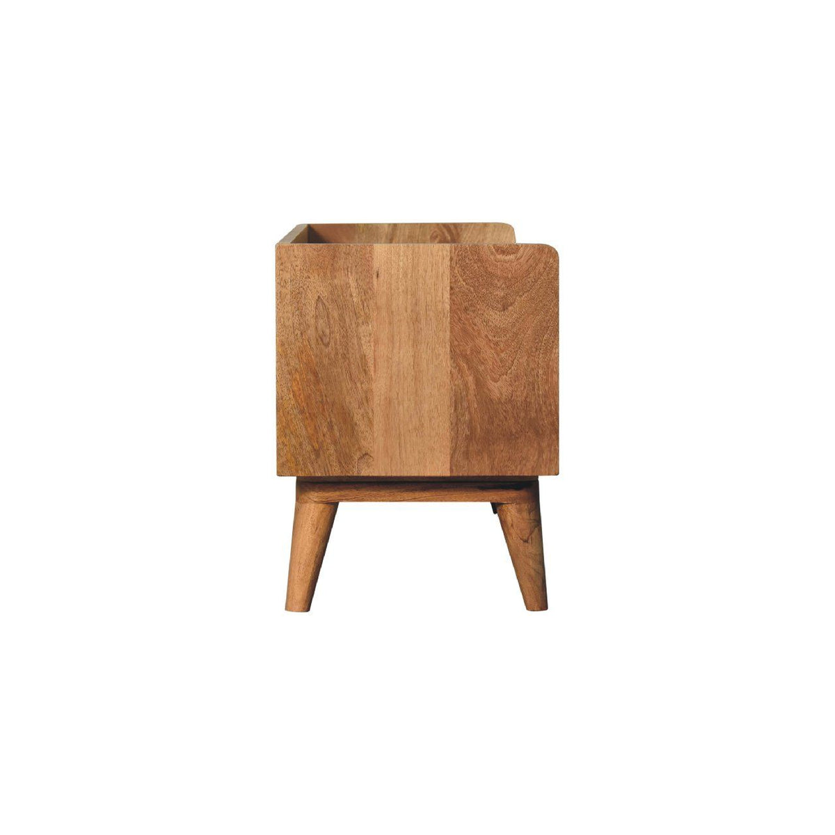 Oak-ish Nordic Storage Bench