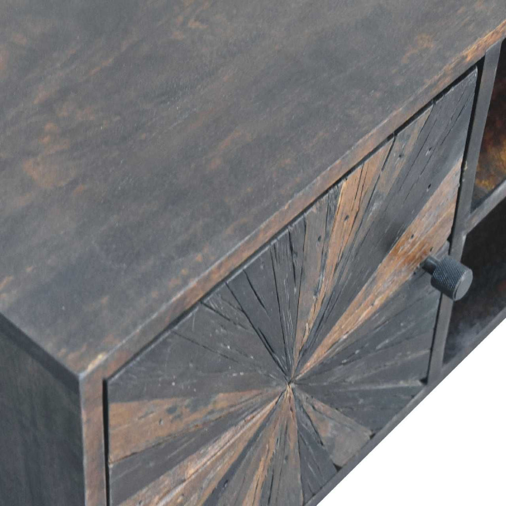 Sunrise Ball Walnut TV Unit