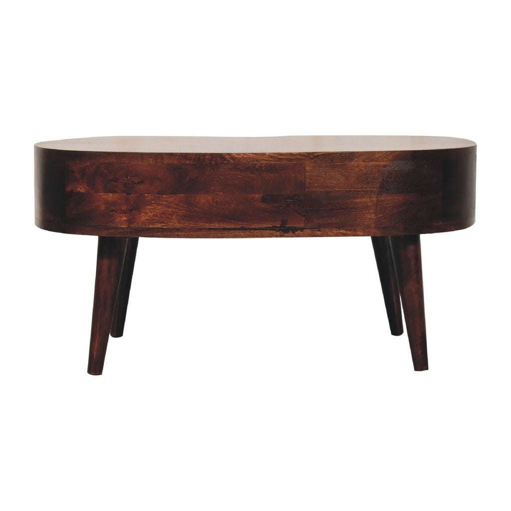 Walnut Wave Coffee Table