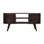 Walnut Wave Entertainment Unit