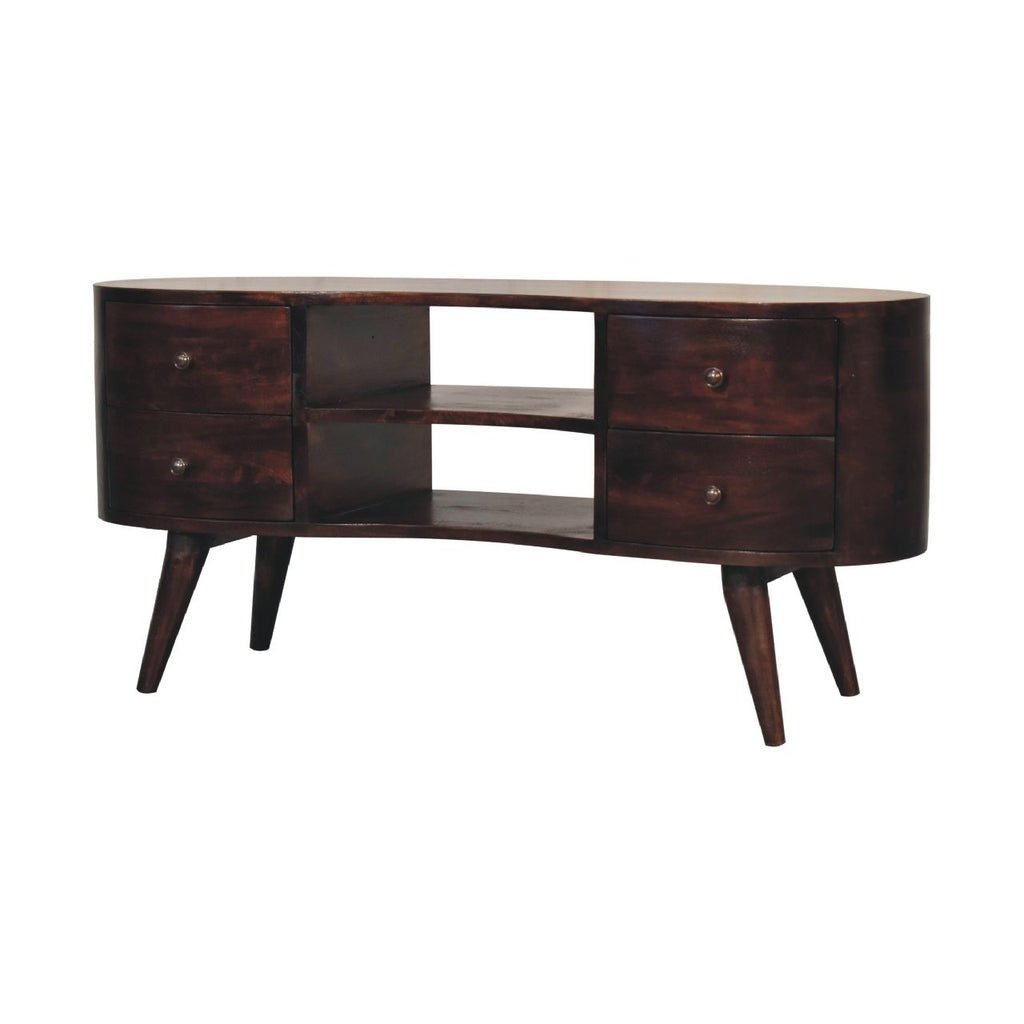 Walnut Wave Entertainment Unit
