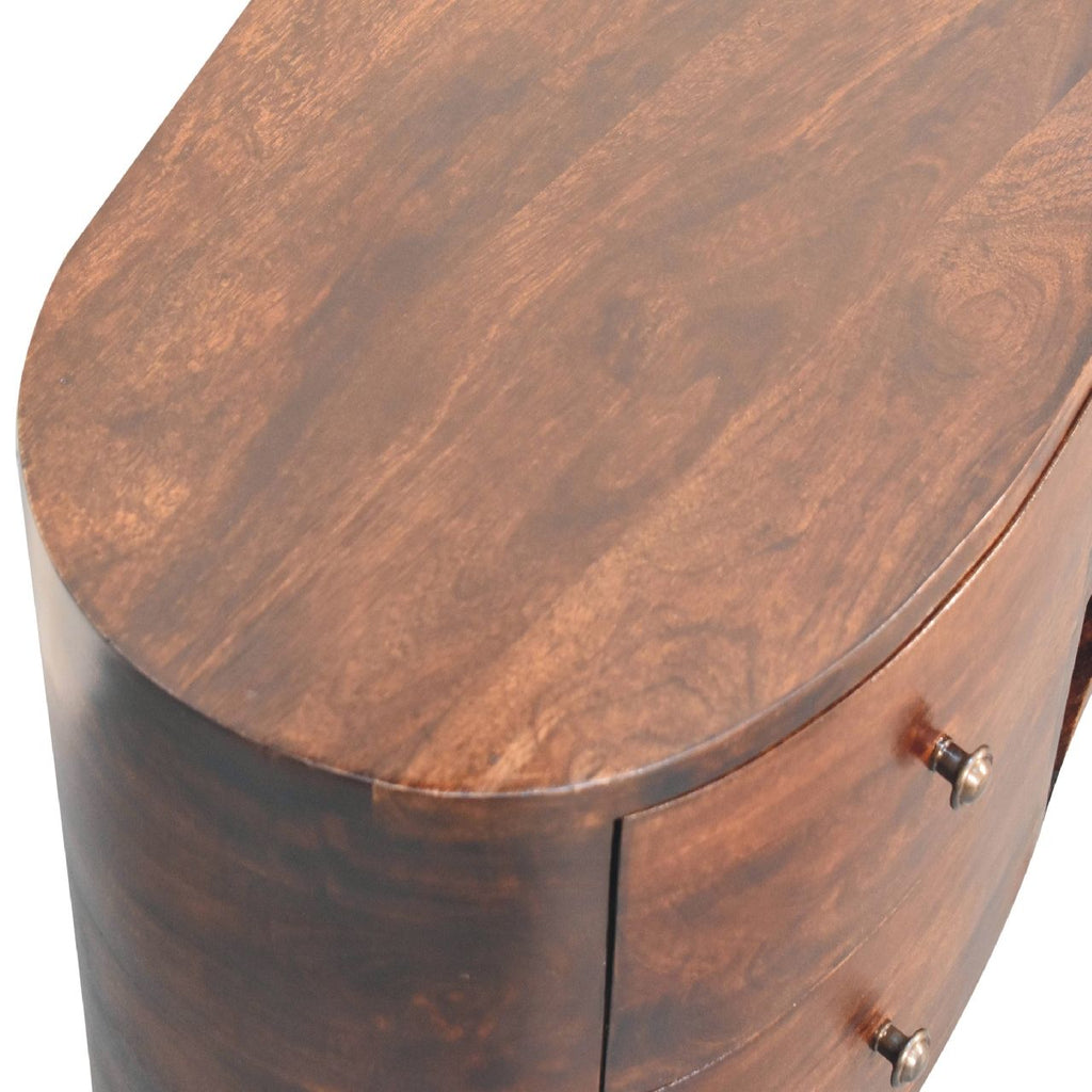 Walnut Wave Entertainment Unit