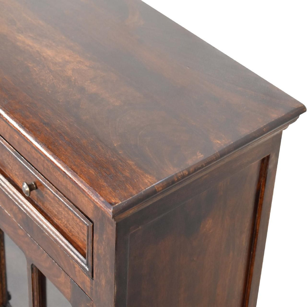 Walnut Glazed Sideboard