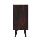 Mini Pineapple Carved Walnut Cabinet