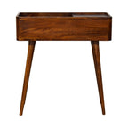 Open-Top Chestnut Console