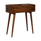 Open-Top Chestnut Console