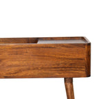 Open-Top Chestnut Console