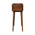 Open-Top Chestnut Console