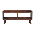 Open-Top Chestnut Media Unit