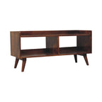 Open-Top Chestnut Media Unit