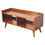 Open-Top Chestnut Media Unit