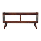 Open-Top Chestnut Media Unit