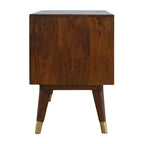 Brass Hole Inlay Media Unit