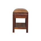 Buffalo Slatted Square Bench