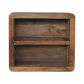 Soba Double Shelf Wall-Mounted Bedside