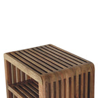 Soba Double Shelf Wall-Mounted Bedside