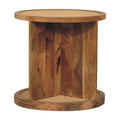 Close-Knit Corner End Table