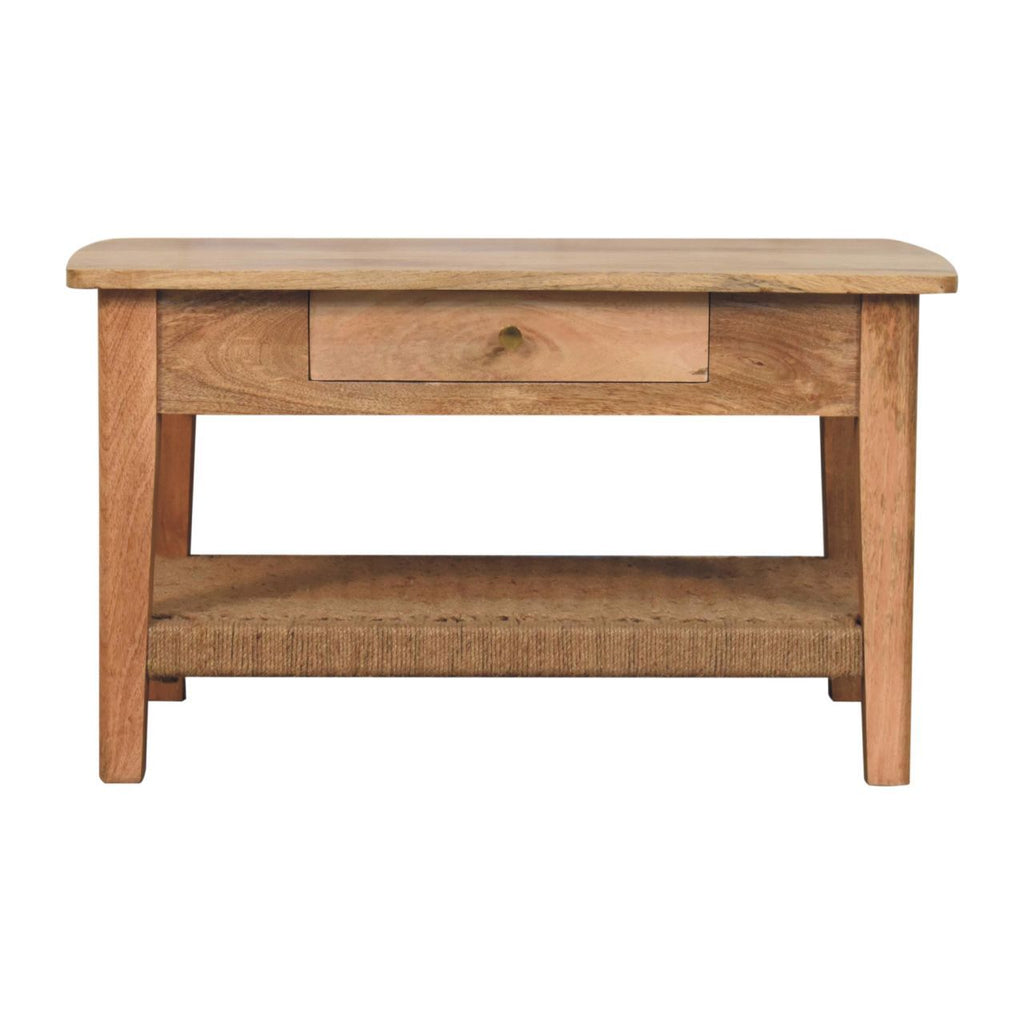 Rope 2 Drawers Coffee Table
