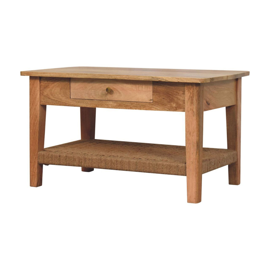 Rope 2 Drawers Coffee Table