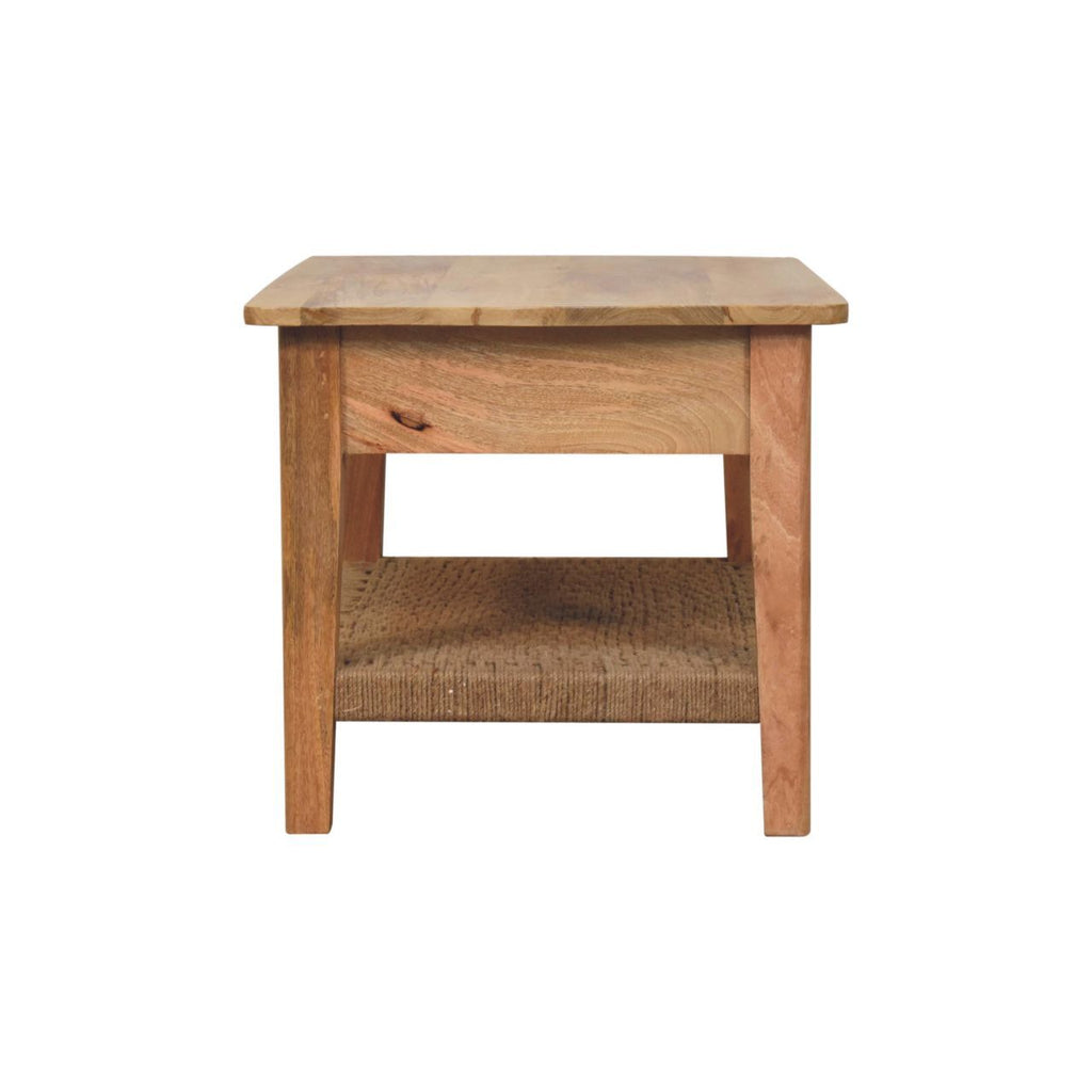 Rope 2 Drawers Coffee Table