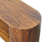 Soba Chestnut Shoe Cabinet