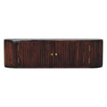 Chunky Chestnut Wall-Mounted Console