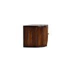 Chunky Chestnut Wall-Mounted Console