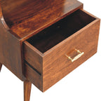 T-Bar Raised Back Bedside