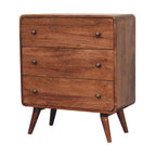 Curved Honey Caramel Chest
