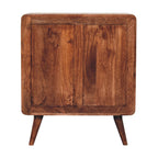 Curved Honey Caramel Chest