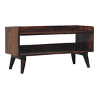 California Walnut Nordic Storage Bench