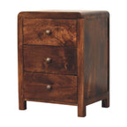 California Walnut Naya Bedside Table