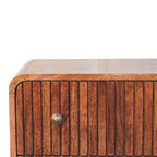 Honey Caramel T-Bar Ridged Chest