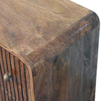 Honey Caramel T-Bar Ridged Chest