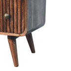 Honey Caramel T-Bar Ridged Chest