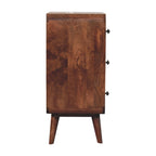 Honey Caramel T-Bar Ridged Chest