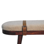 Nordholm Bouclé Bench