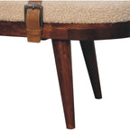 Nordholm Bouclé Bench