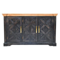 Regal Ash Black Rustic Sideboard