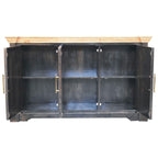 Regal Ash Black Rustic Sideboard