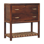 Regency Woven 2-Drawer Bedside Table