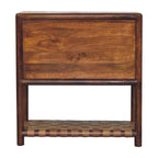 Regency Woven 2-Drawer Bedside Table