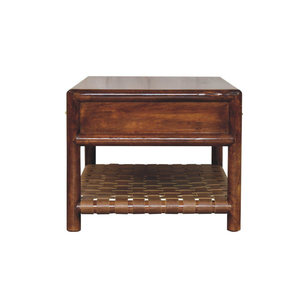 Regency Woven Coffee Table with 4 drawers